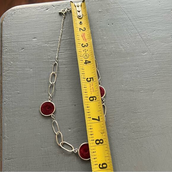 925 Sterling Silver Chainlink Necklace - Picture 5 of 7